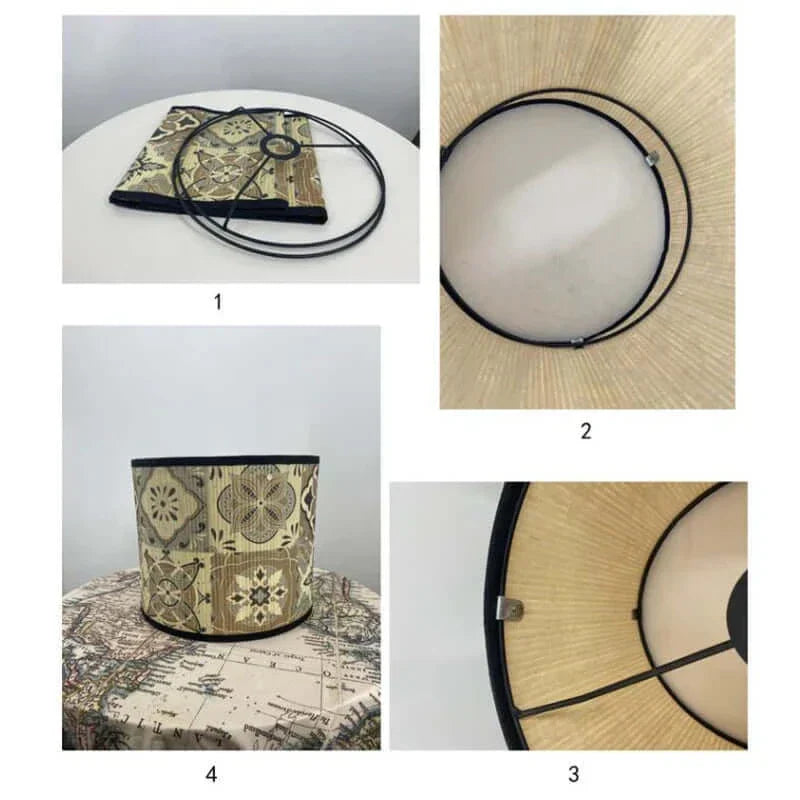 Avelena | Art Deco Lampenschirm Trommel