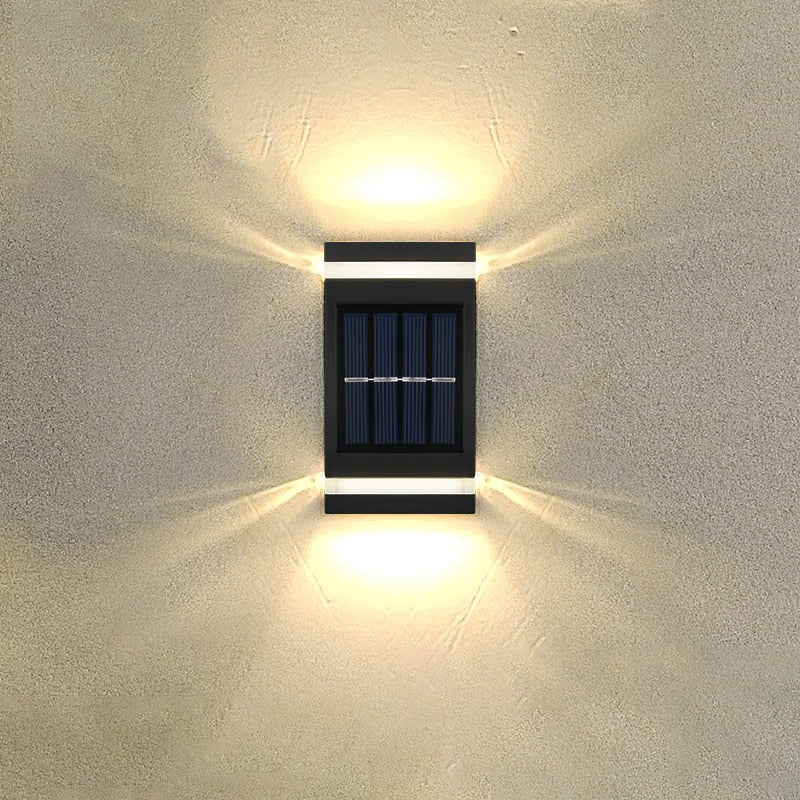 Avelena | BloomRay – Solar-Wandlampe für schöne Gartenbeleuchtung