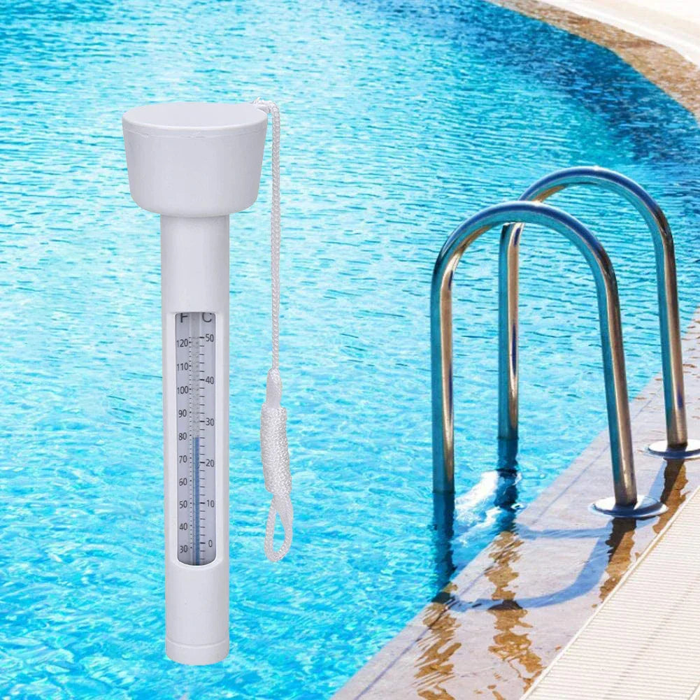 Avelena | Aquarino Poolthermometer | Schwimmend & Wasserdicht | Großer Messbereich | Für Pool & Spa