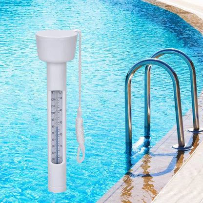 Avelena | Aquarino Poolthermometer | Schwimmend & Wasserdicht | Großer Messbereich | Für Pool & Spa