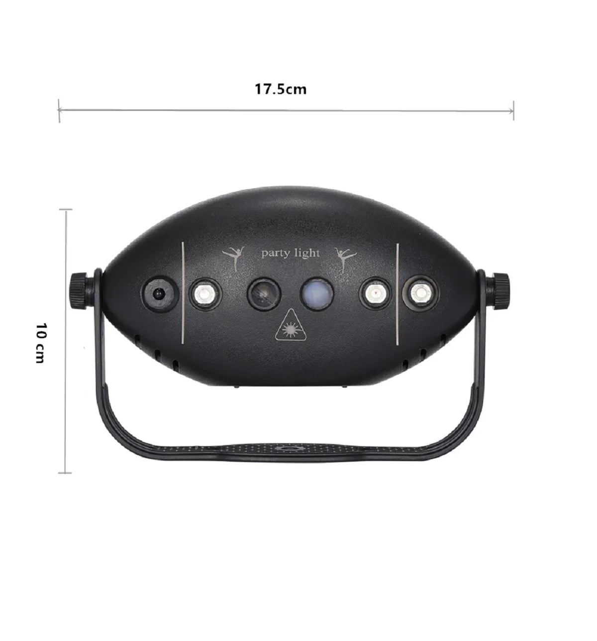 Avelena | RGB Disco Lichter Bühne DJ Party Laserlicht Projektor - Stroboskop Club Zuhause Urlaub Dekorationslampe für Partystimmung