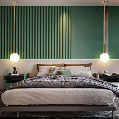 Avelena | Mid-Century Modern Glas Ball Pendelleuchte