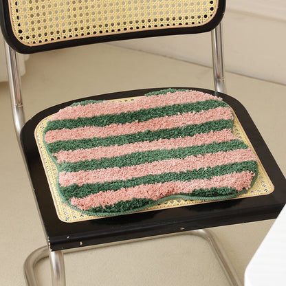 Avelena | Gesteppt gestreiftes Stuhlpolster