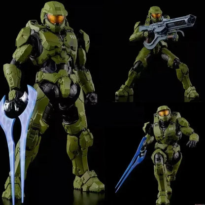 Avelena | 18cm Halo Infinite Master Chief Mjolnir Mk Vi 1/12 Maßstab 17.5cm 6" Actionfigur Re:edit Gen.3 117 Ko's 1000 Modellpuppen Spielzeuge