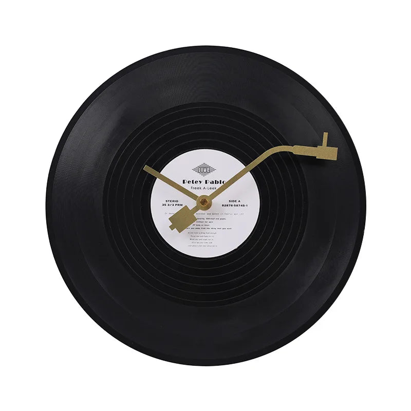 Avelena | Musical Vinyl Record Wall Clock