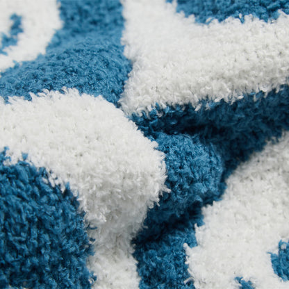 Avelena | Smiley Kariert Decke