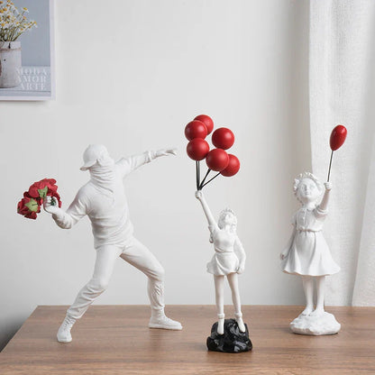 Avelena | Von Banksy inspirierte Skulpturensammlung