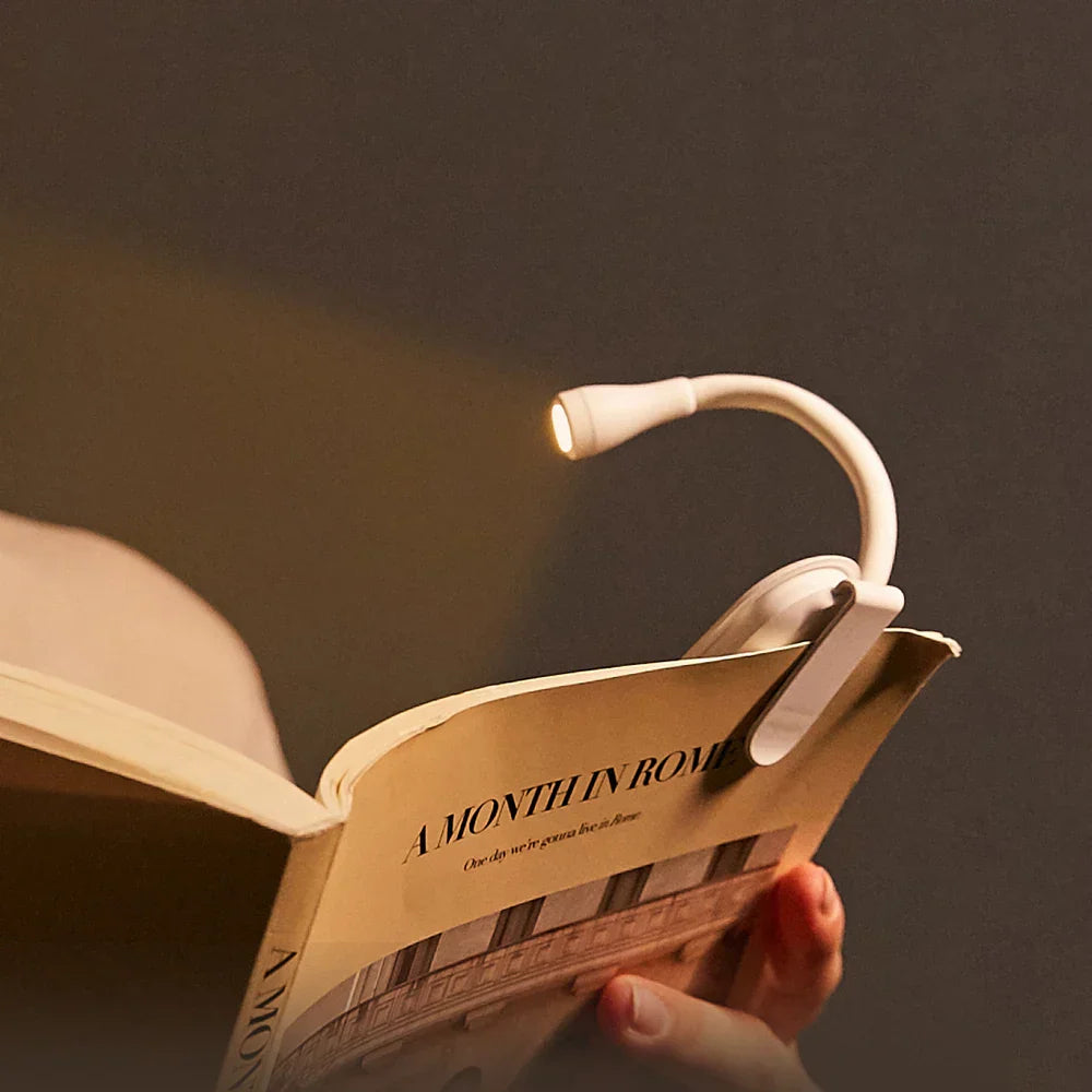 Avelena | Tragbare Clip Buchlampe Led Lampe
