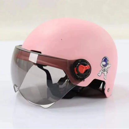 Avelena | Offenes Gesicht Motorradhelm mit Goggles – Orion