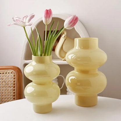 Avelena | Chubby 2-stufige Glasvase