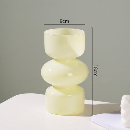 Avelena | Glas Tier Vase - Mehrfarben