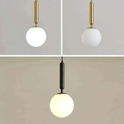 Avelena | Mid-Century Modern Glas Ball Pendelleuchte