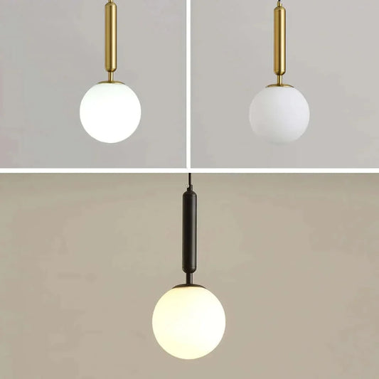 Avelena | Mid-Century Modern Glas Ball Pendelleuchte