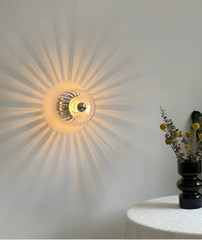 Avelena | Scandielegance Wandlampe Moderne Glasbeleuchtung mit Bauhaus Charme