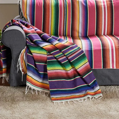 Avelena | Buntes mexikanisches Serape-Decke