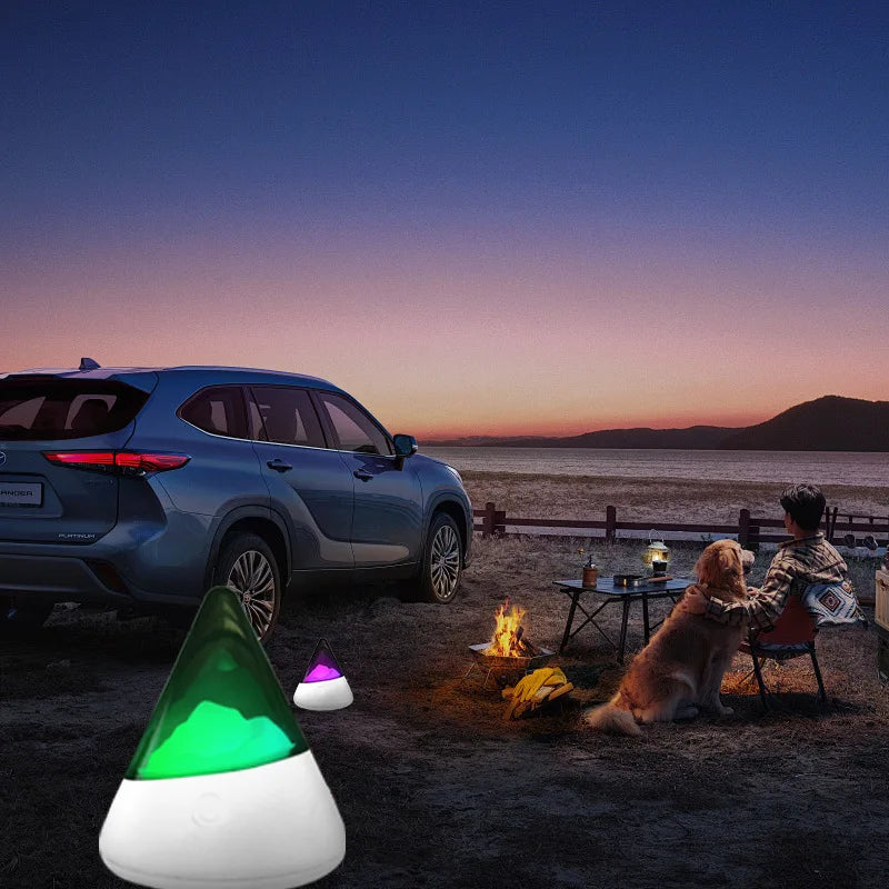 Avelena | Drahtloses LED Eisberg Nachtlicht – Modernes Design für Entspannte Beleuchtung