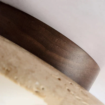 Avelena | Eingebauter Lustre aus Travertin für Eingangsbereich und Treppe