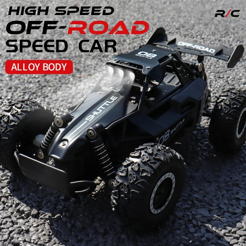 Avelena | 1:16 RC-Auto mit LED-Lichtern – Hochgeschwindigkeits-Offroad-Abenteuer