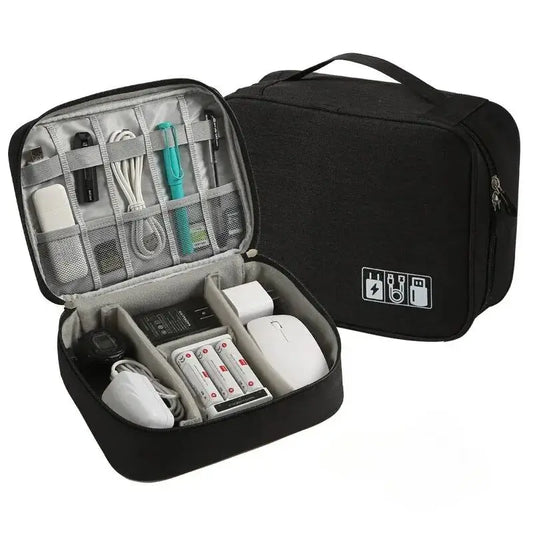 Avelena | TascaFlex Organizer | Reise-Kabeltasche & Gadget-Case | Wasserabweisend & Vielseitig | Oxford-Gewebe