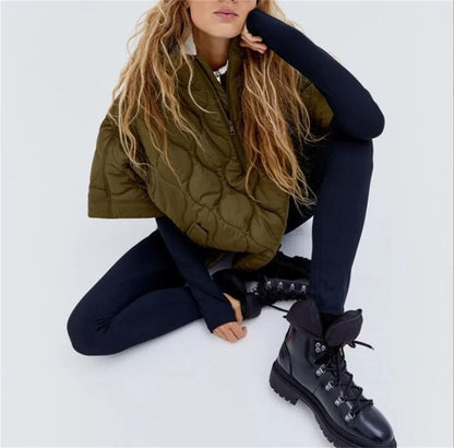 Avelena | Wattierter Parka Damen mit Reißverschluss für Winter 2024
