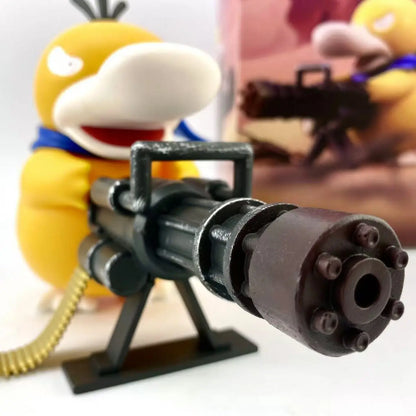 Avelena | Psyduck Gatling Gun Figur Spielzeug