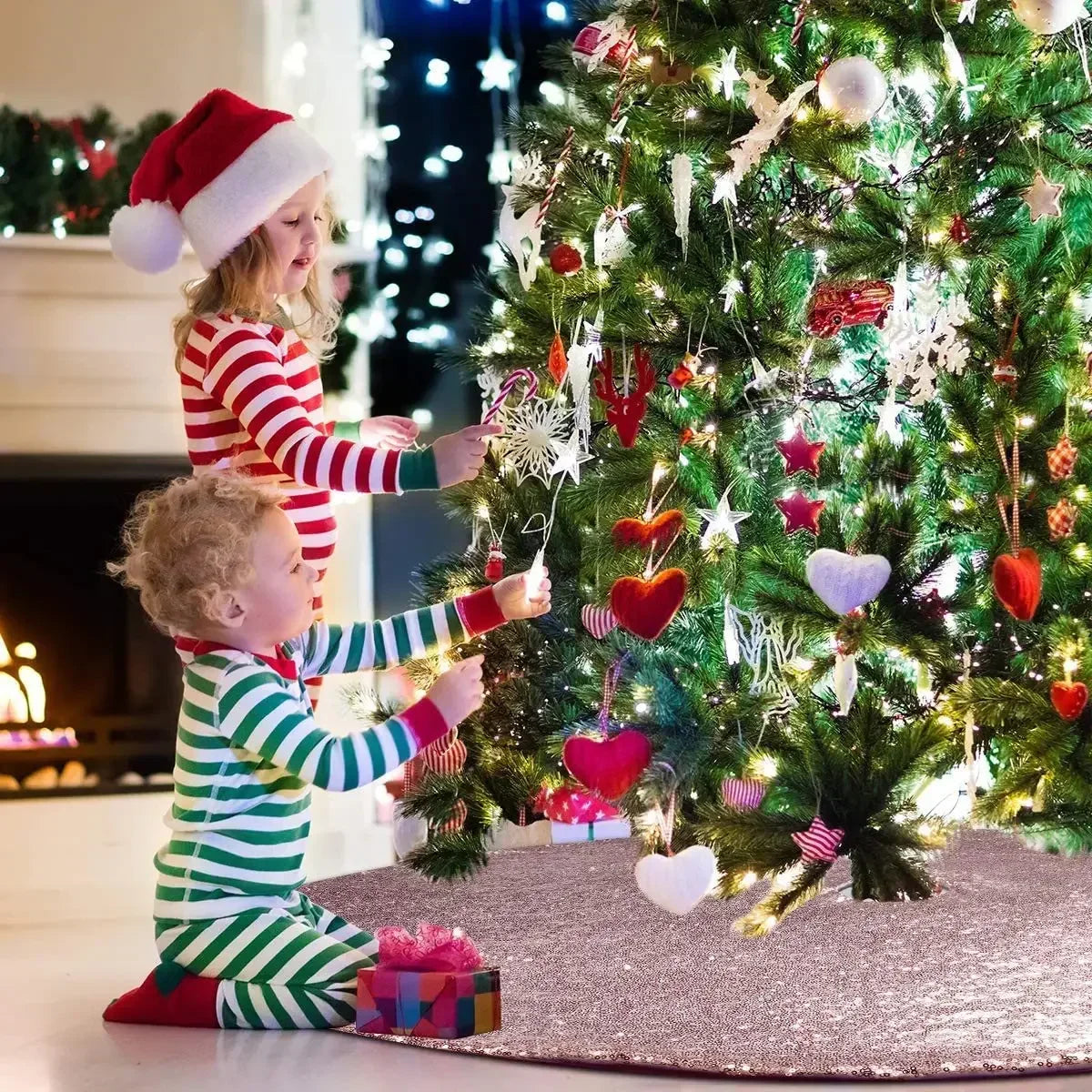 Avelena | Funkelnde Christbaumstämme