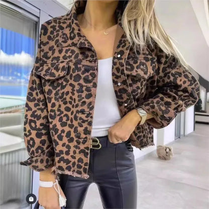 Avelena | Bequeme schicke Leopardenjacke