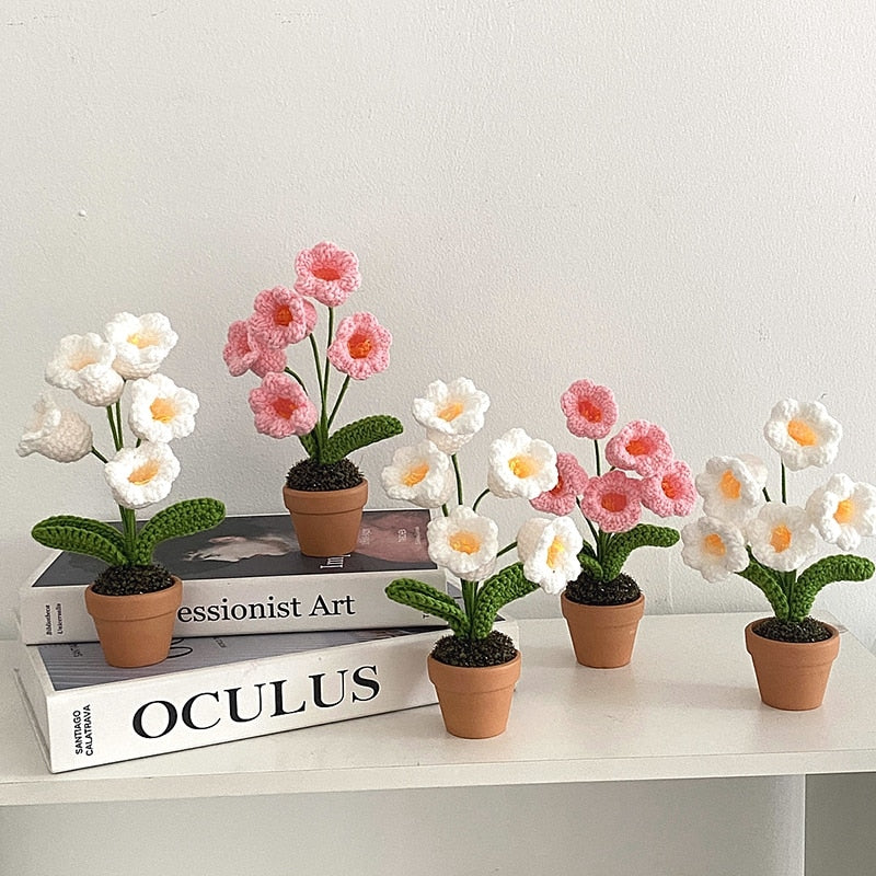 Avelena | Handgefertigte Gehäkelte Blumentopfdekoration