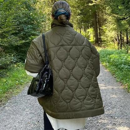 Avelena | Wattierter Parka Damen mit Reißverschluss für Winter 2024
