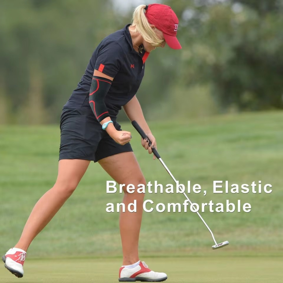 Avelena | Verstellbare elastische Ellbogenstütze für Sport und Fitness