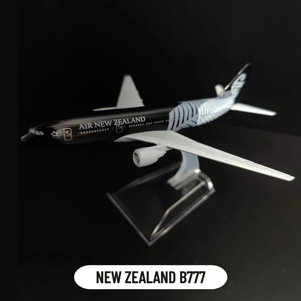 Avelena | Metallflugzeugmodell Emirates Airlines A380 B777 Flug Diecast Modellspielzeuge für Jungen