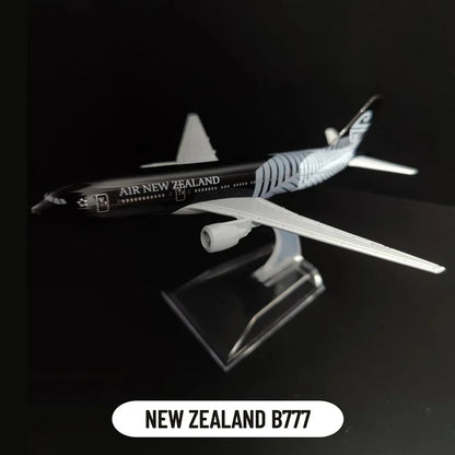 Avelena | Metallflugzeugmodell Emirates Airlines A380 B777 Flug Diecast Modellspielzeuge für Jungen