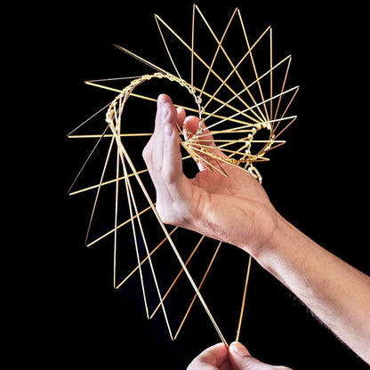 Avelena | Dream Atellani Square Wave Spin Zur Entlastung Von Magischen Windglocken Zur Aufhängung Im Freien Als Sonnenfänger für Gartendekoration