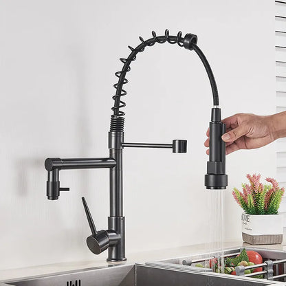 Avelena | Streamflex Ausziehbarer Küchenarmatur mit Dualauslass
