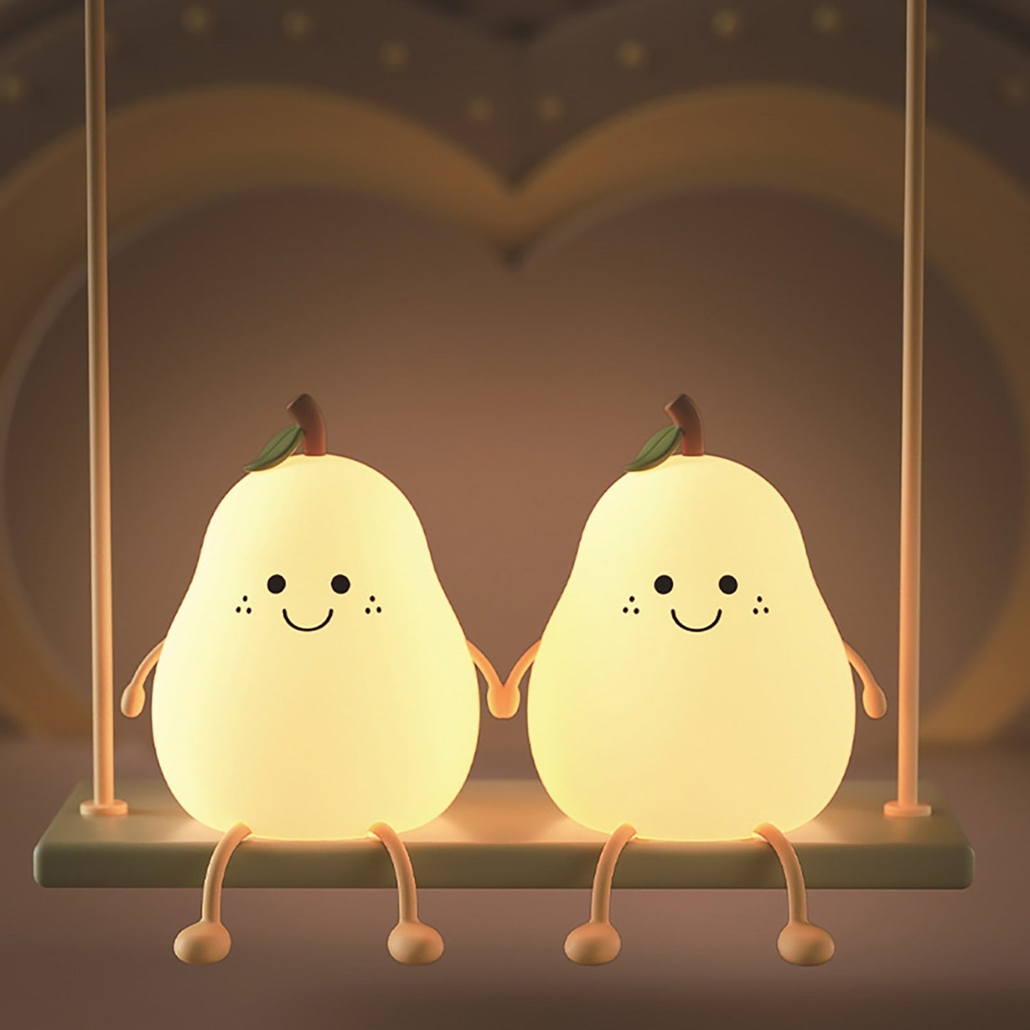Avelena | Pear Star ️ Beruhigendes Nachtlicht für Einen Besseren Schlaf Ihres Kindes - 7 Farben