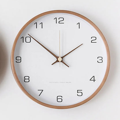 Avelena | TranscendTime | Wanduhr aus Holz und Glas