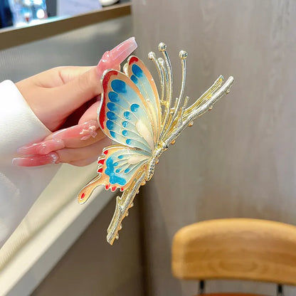 Avelena | Metall Schmetterling Haarspange für Frauen
