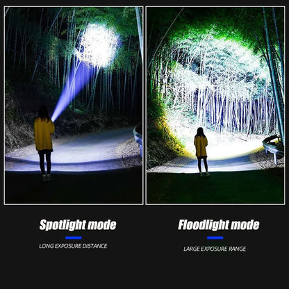 Avelena | Wiederaufladbare 10000 Lumen LED Taschenlampe 1+1 GRATIS – Striker