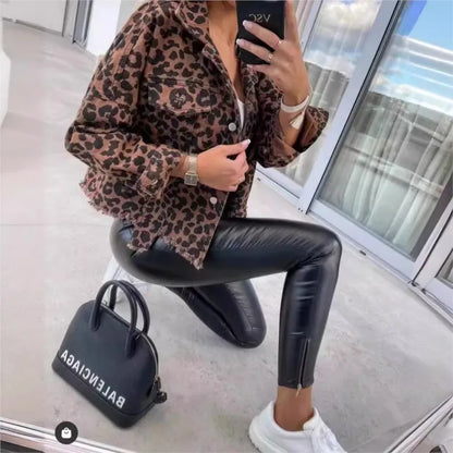 Avelena | Bequeme schicke Leopardenjacke