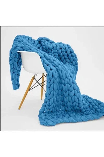 Avelena | Gemütliche Strick Chunky Decke