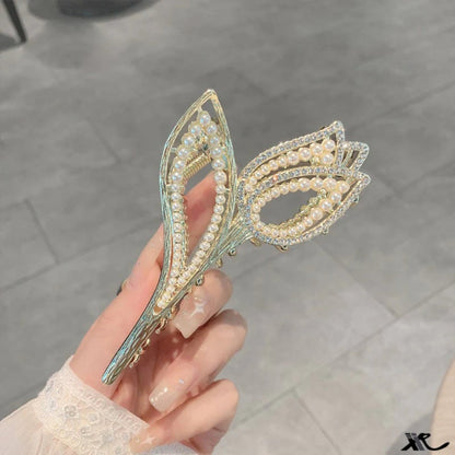 Avelena | Korea Perle Strass Haarnadel
