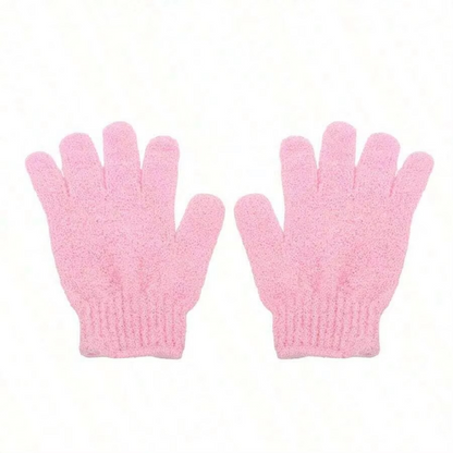 Avelena | Wendbare Peeling-Duschhandschuhe, Körperpeeling- und Reinigungshandschuhe für glatte Haut