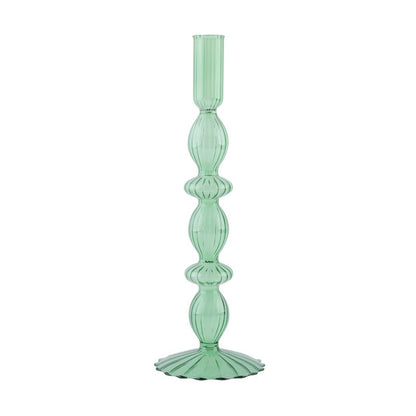 Avelena | Glas Kerzenhalter Pastell