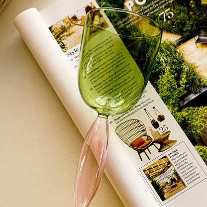 Avelena | Borosilikat 3-Farben Glaswaren - Weinglas