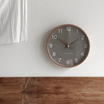 Avelena | TranscendTime | Wanduhr aus Holz und Glas