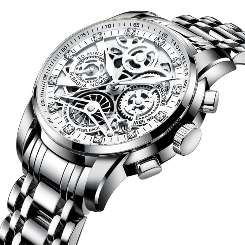 Avelena | Stilvolles Herrenarmbanduhr mit Schwarzem Design