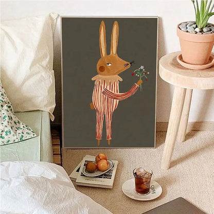 Avelena | Vintage Cartoon Leinwandkunst