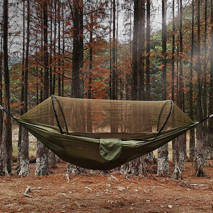 Avelena | Outdoor Hängematte mit Moskitonetz Skynest