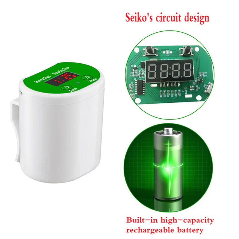 Avelena | Automatisches Pflanzenbewässerungssystem mit USB – Effiziente Tropfbewässerung