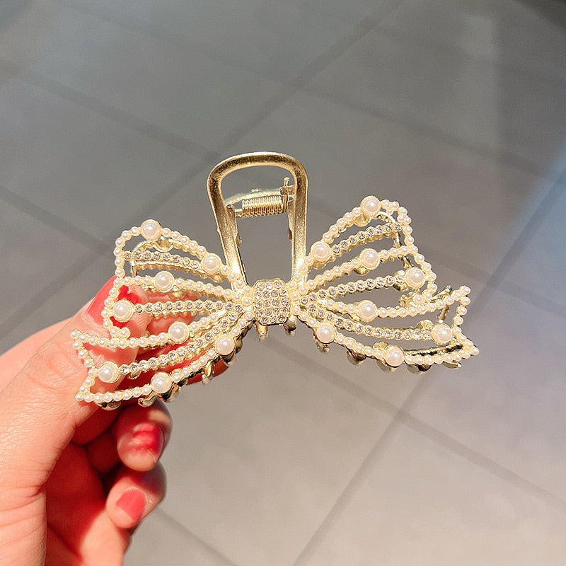 Avelena | Korea Perle Strass Haarnadel